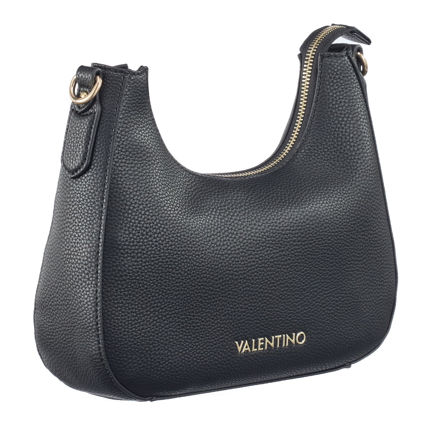 Valentino Bags Brixton Black Shoulder bag VBS7LX06NERO