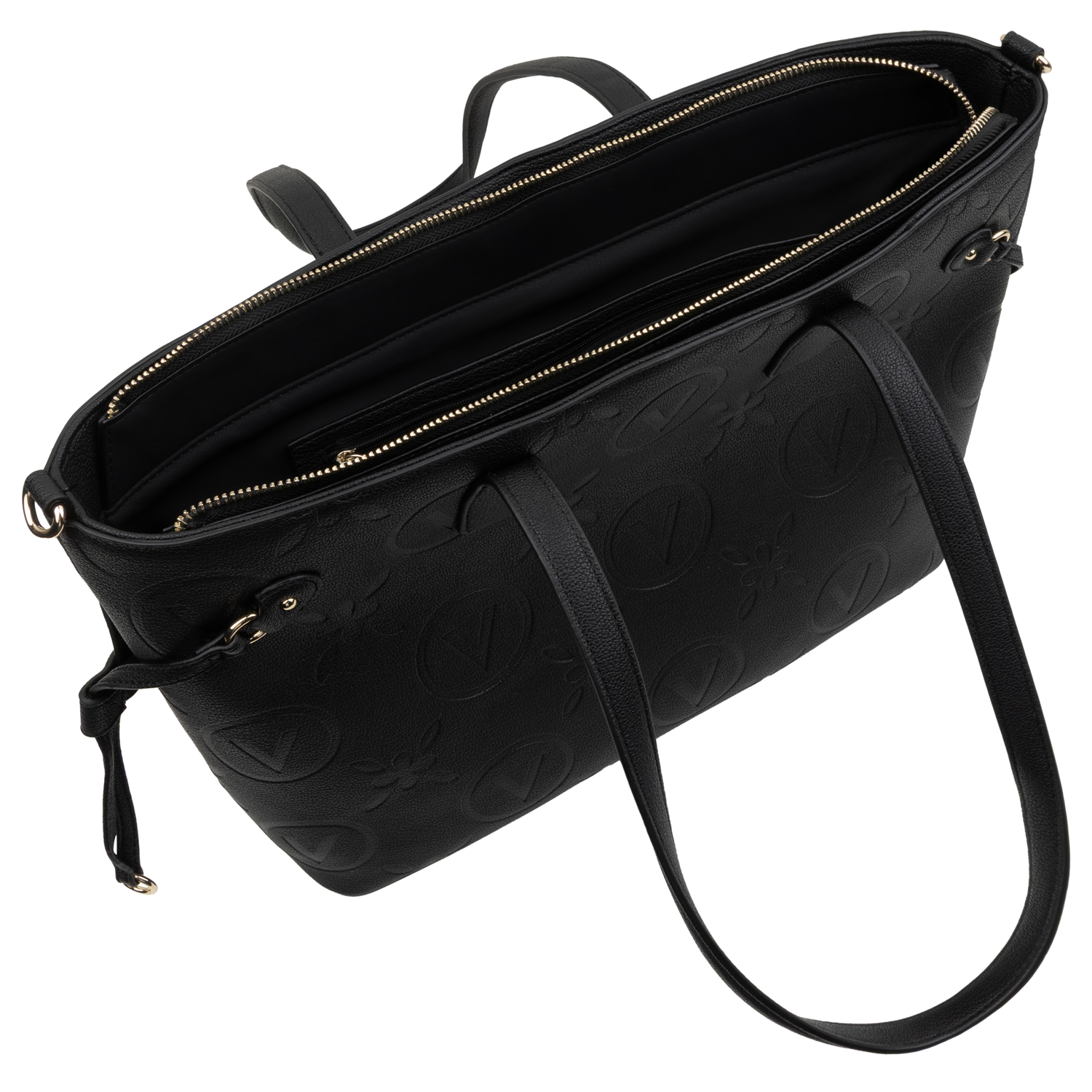 Valentino Bags Samba Re Black Shopper VBS8ZG01NERO