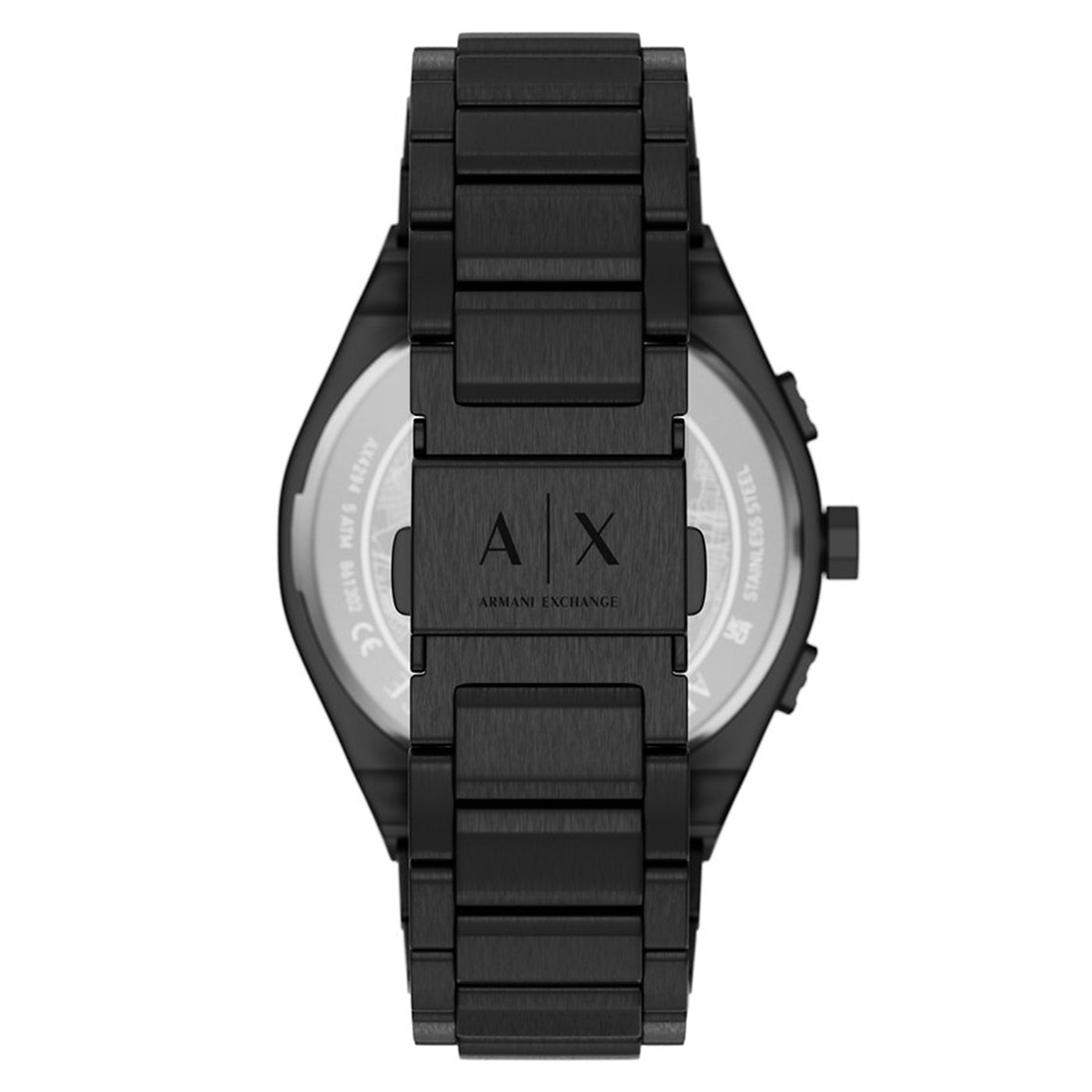 Armani Exchange Sync Round Black Dial Watch AX4294