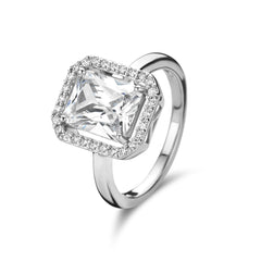 Parte di Me Mia Colore Bianca 925 sterling Silver Ring PDM33022-60