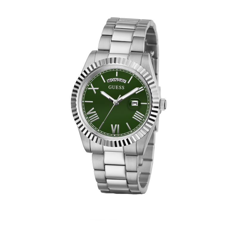 GUESS Connoisseur Hommes Montre Argent GW0265G10-zoom-