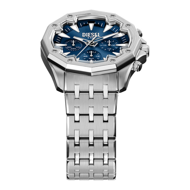 Diesel Stinger Round Blue Dial Watch DZ4706-zoom-