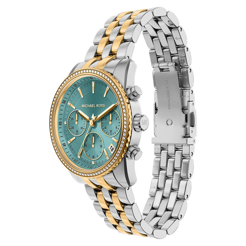 Michael Kors Bryant Round Blue Dial Watch MK7582-zoom-