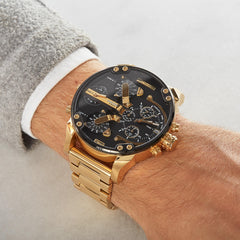 Diesel Mr. Daddy 2.0 Gold Watch DZ7333