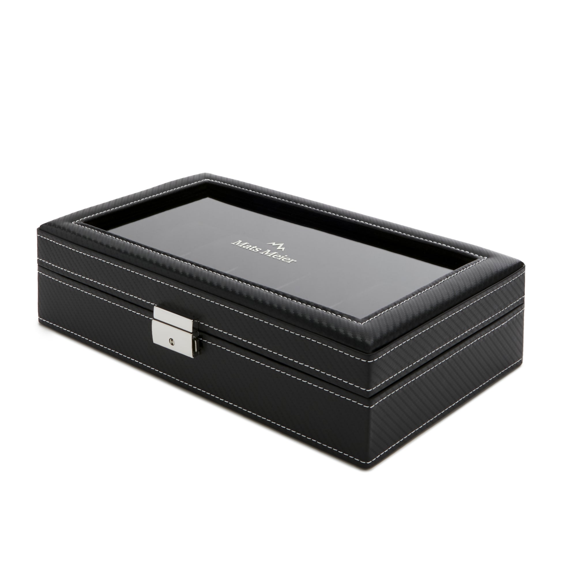 Mats Meier Mont Fort Black Watchbox voor 12 Watchs