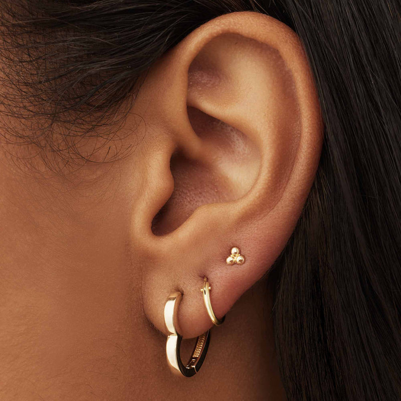 Isabel Bernard Belleville Boucles d'oreilles Or 14 carats IB360251-zoom-