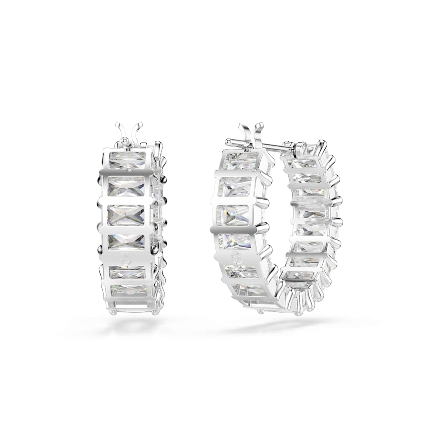 Swarovski Matrix Silver Earrings 5733397