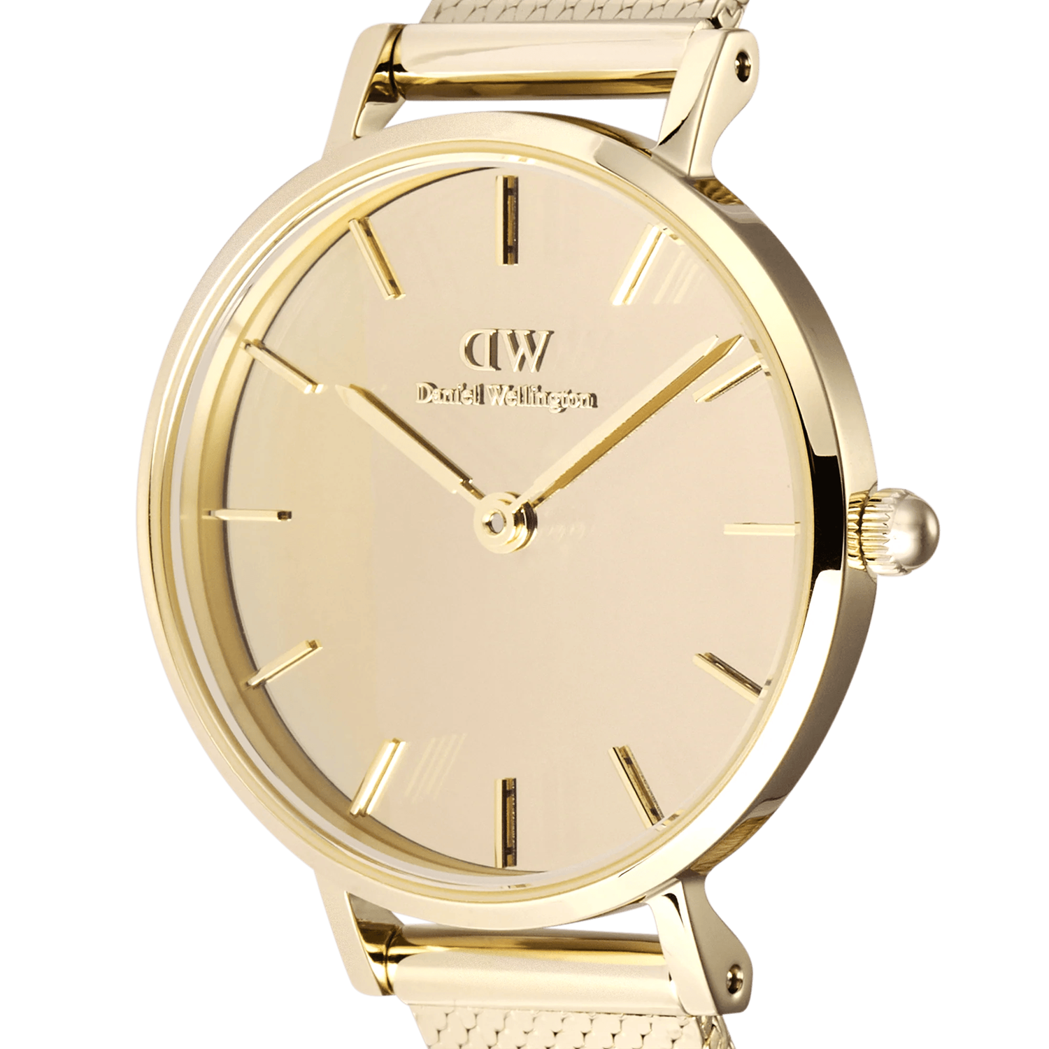 Daniel Wellington Petite&Quadro Mini Reflection Gold Women's Watch DW00100797