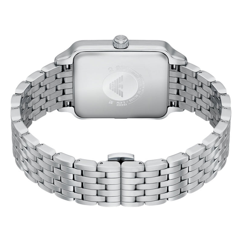 Emporio Armani Rectangular Black Dial Watch AR11755-zoom-