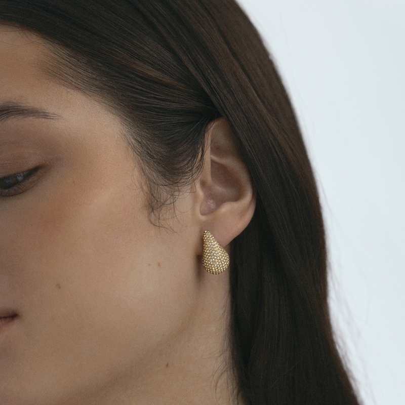 Mockberg Pavé Daring Small Earrings MB0187-zoom-