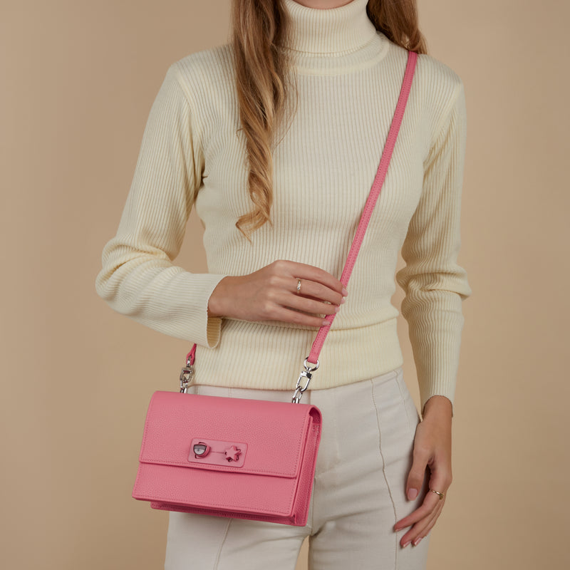 Chiara Ferragni Eye Star Sac Besace Rose 75SB4BE8-ZS529-428-zoom-