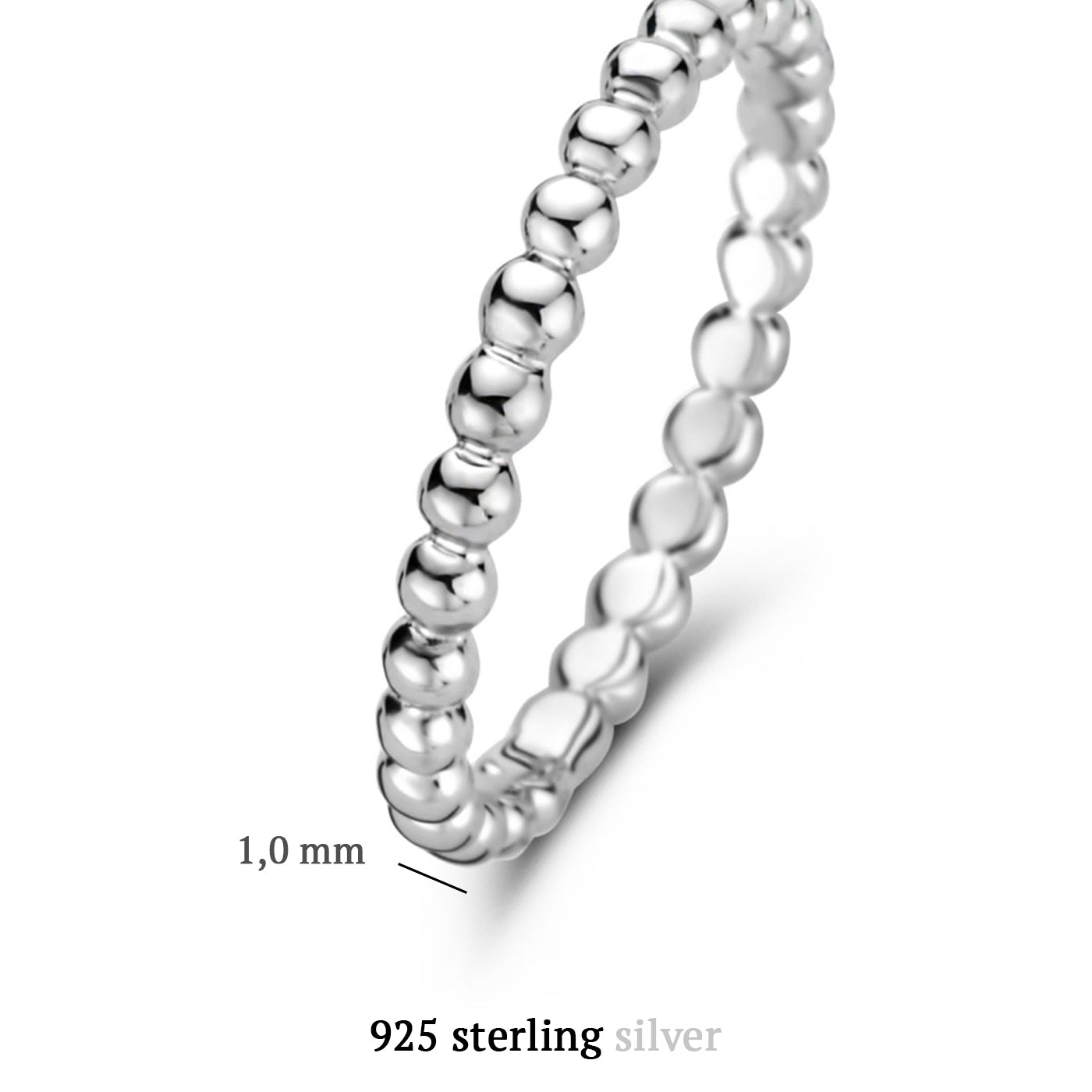 Parte Di Me 925 Sterling Zilveren Bibbiena Poppi Casentino Ring PDM1318628-50