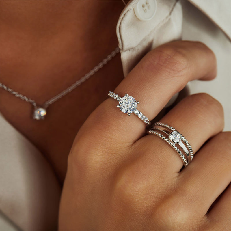 Parte Di Me Ponte Vecchio Uffizi 925 sterling zilveren ring PDM1329257-50-zoom-