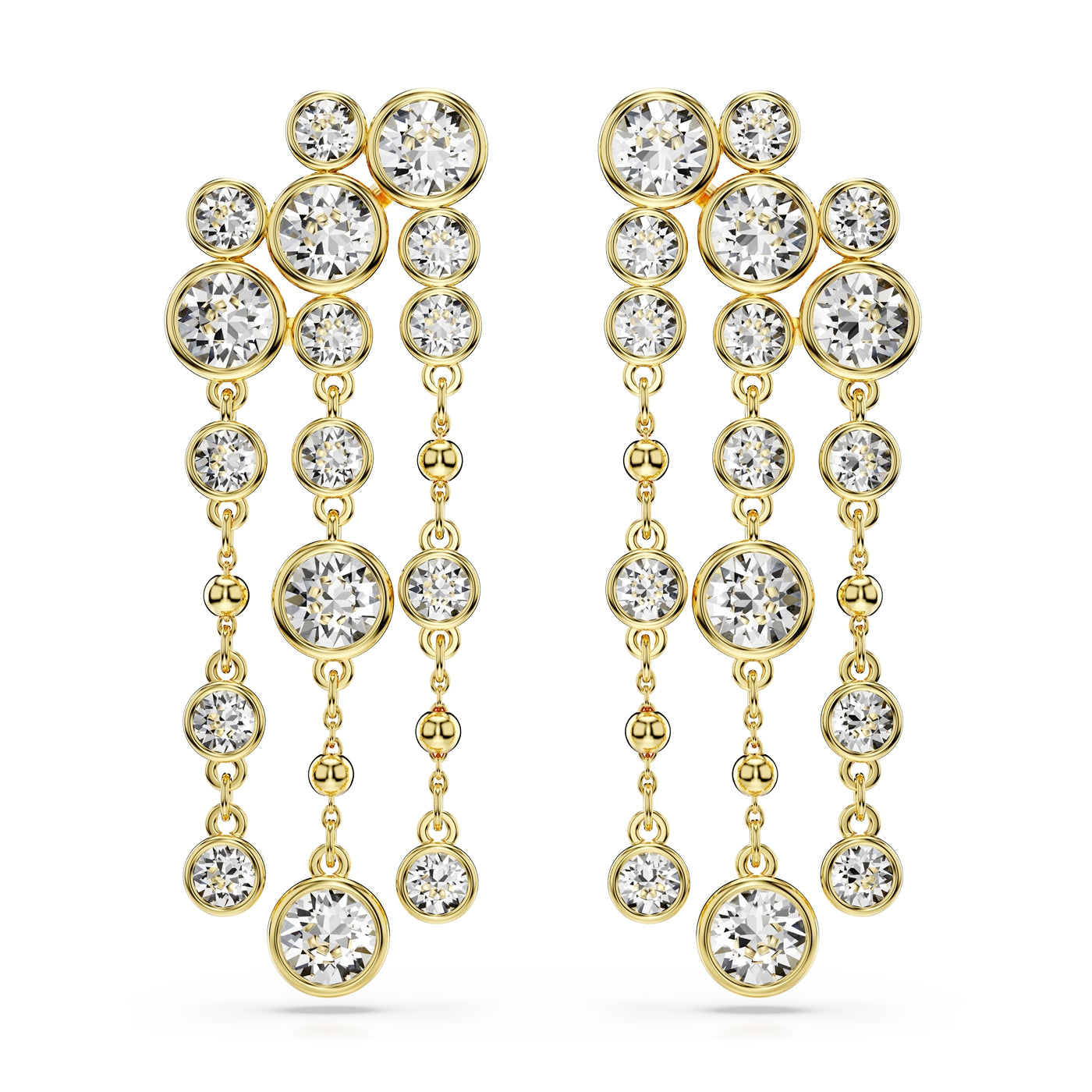 Swarovski Imber Gold Drop Earrings 5680093
