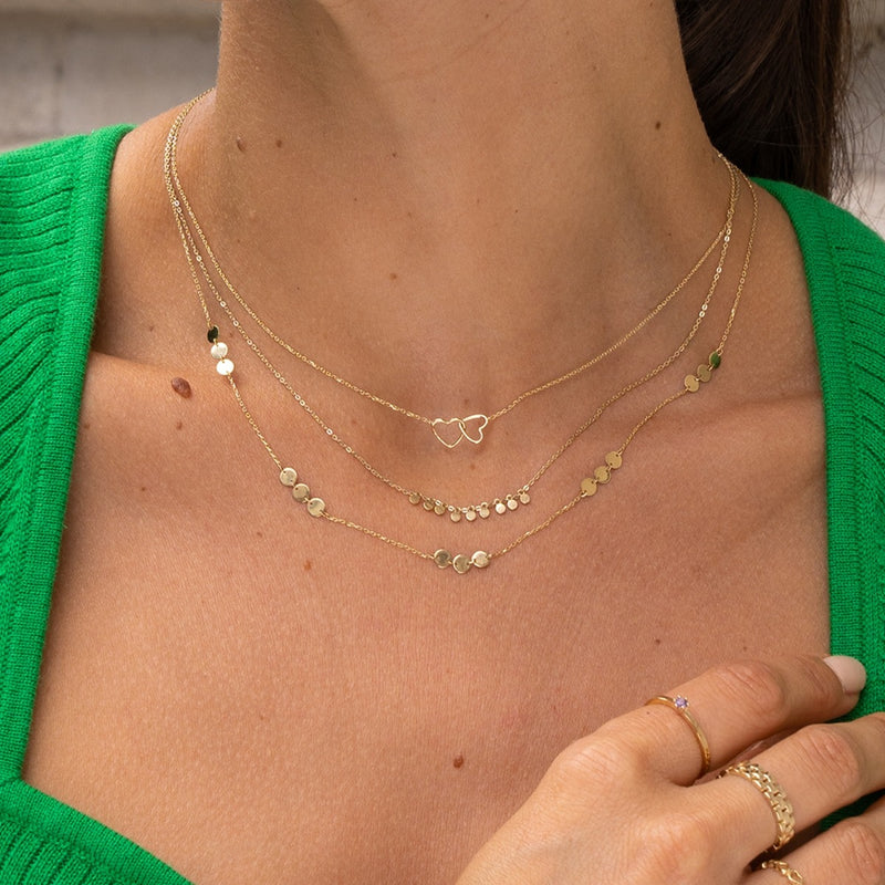 Jackie Gold Collier Or 14 carats JKN23.352-zoom-