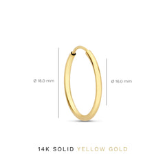 Isabel Bernard Cadeau d'Isabel 14 Carat Golden Earrings set IB90075