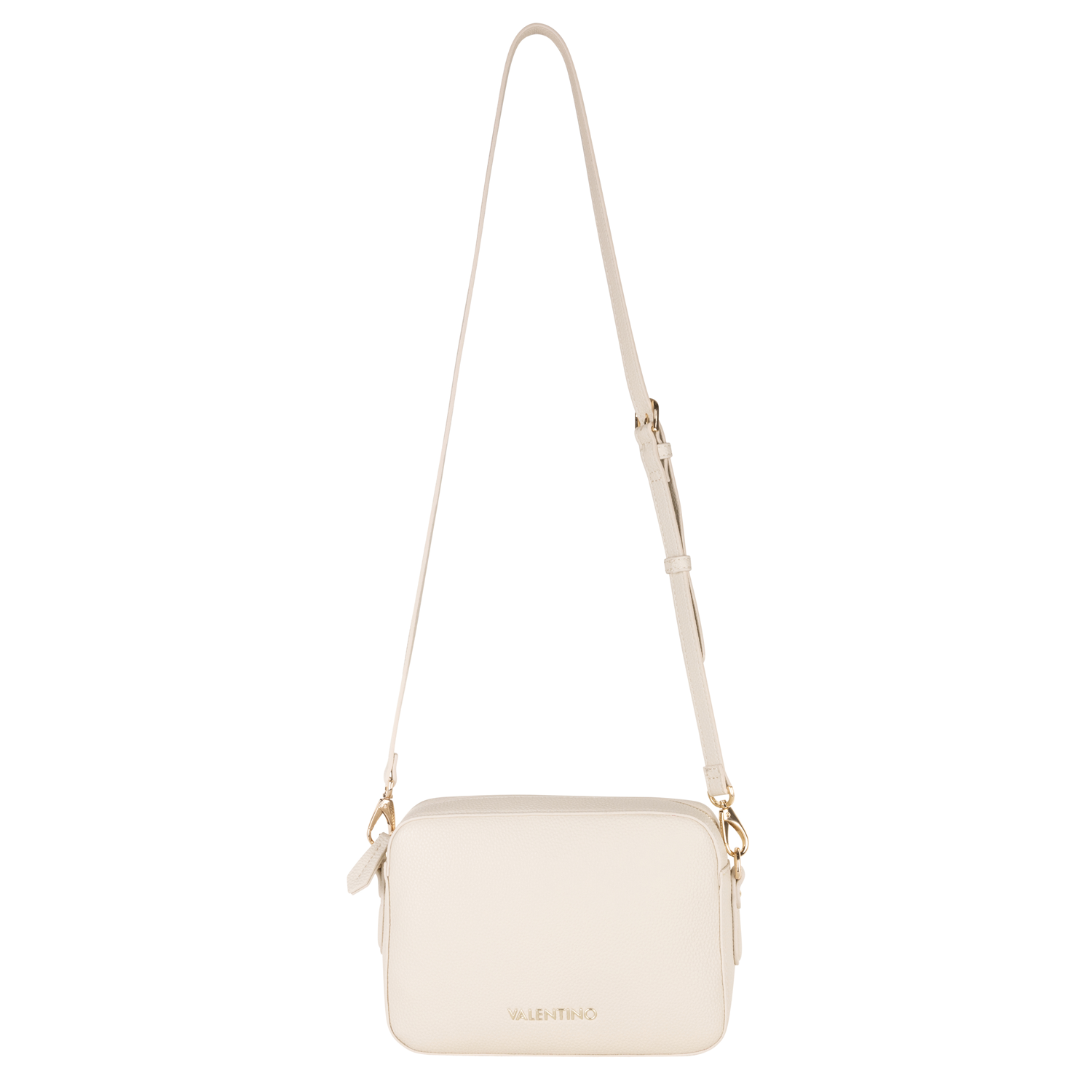 Valentino Bags Brixton Ecru Crossbody Bag VBS7LX07ECRU