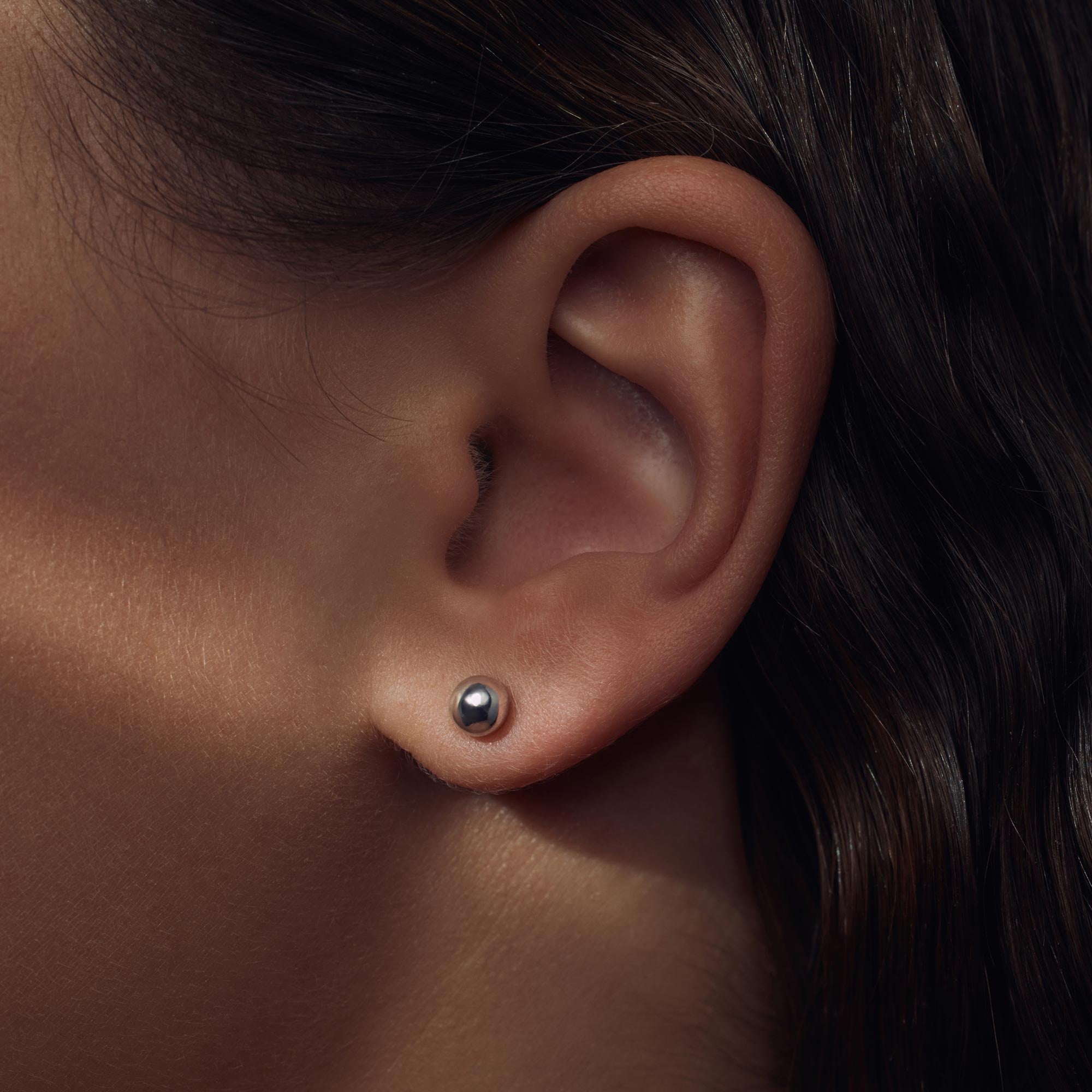 Parte Di Me Bibbiena Poppi Casentino 925 Sterling Silver Ear Studs PDM36165