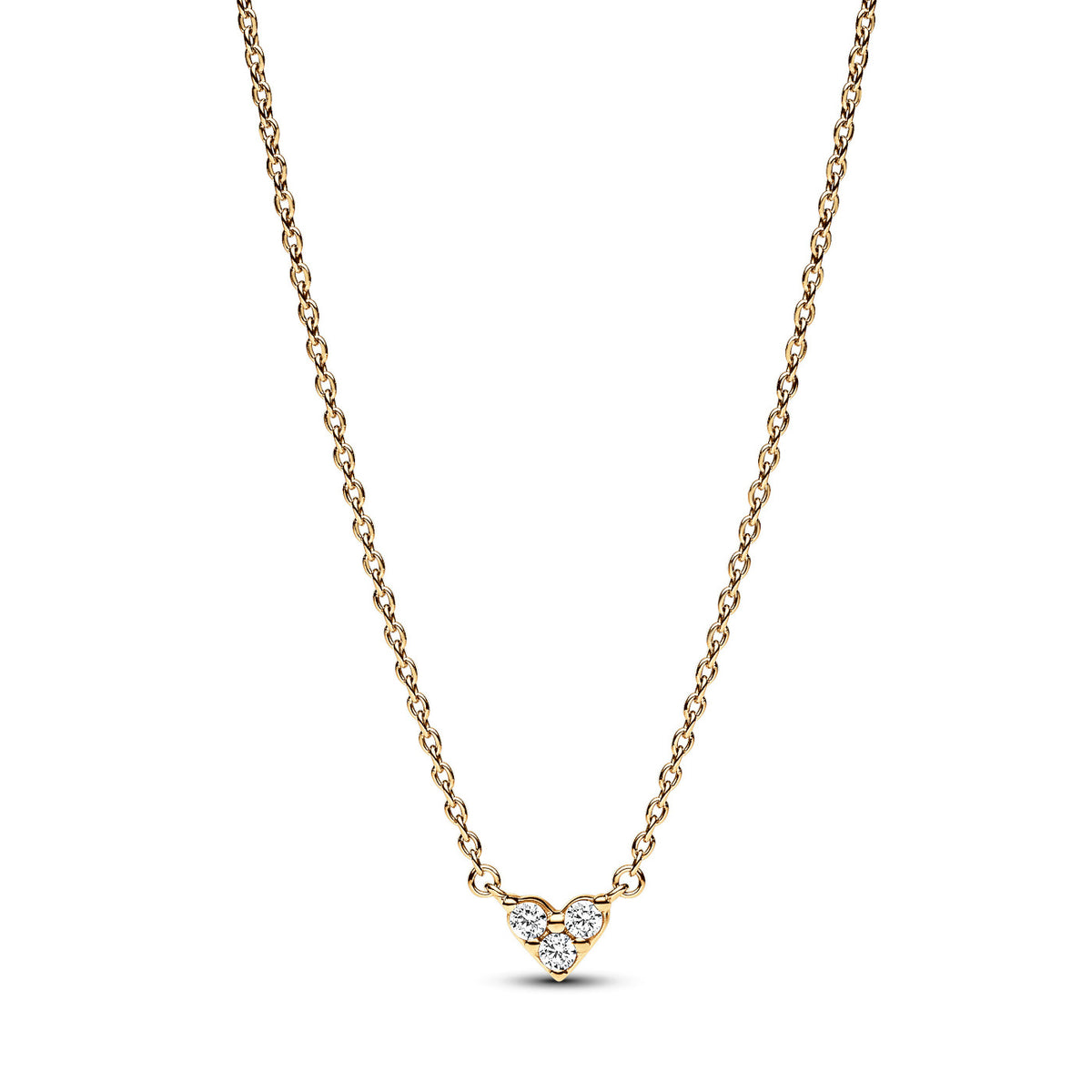 Pandora Timeless Gold-coloured Necklace 363014C01-45with14 Carat Gold Plating