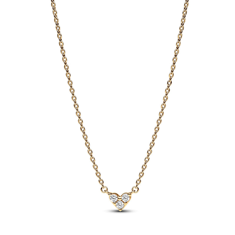 Pandora Timeless Gold-coloured Necklace 363014C01-45with14 Carat Gold Plating-zoom-