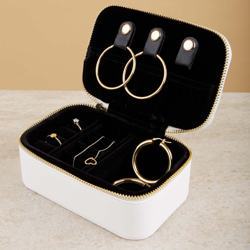 Brandfield Femmes Boîte à Bijoux Blanc BFJB100406-zoom-