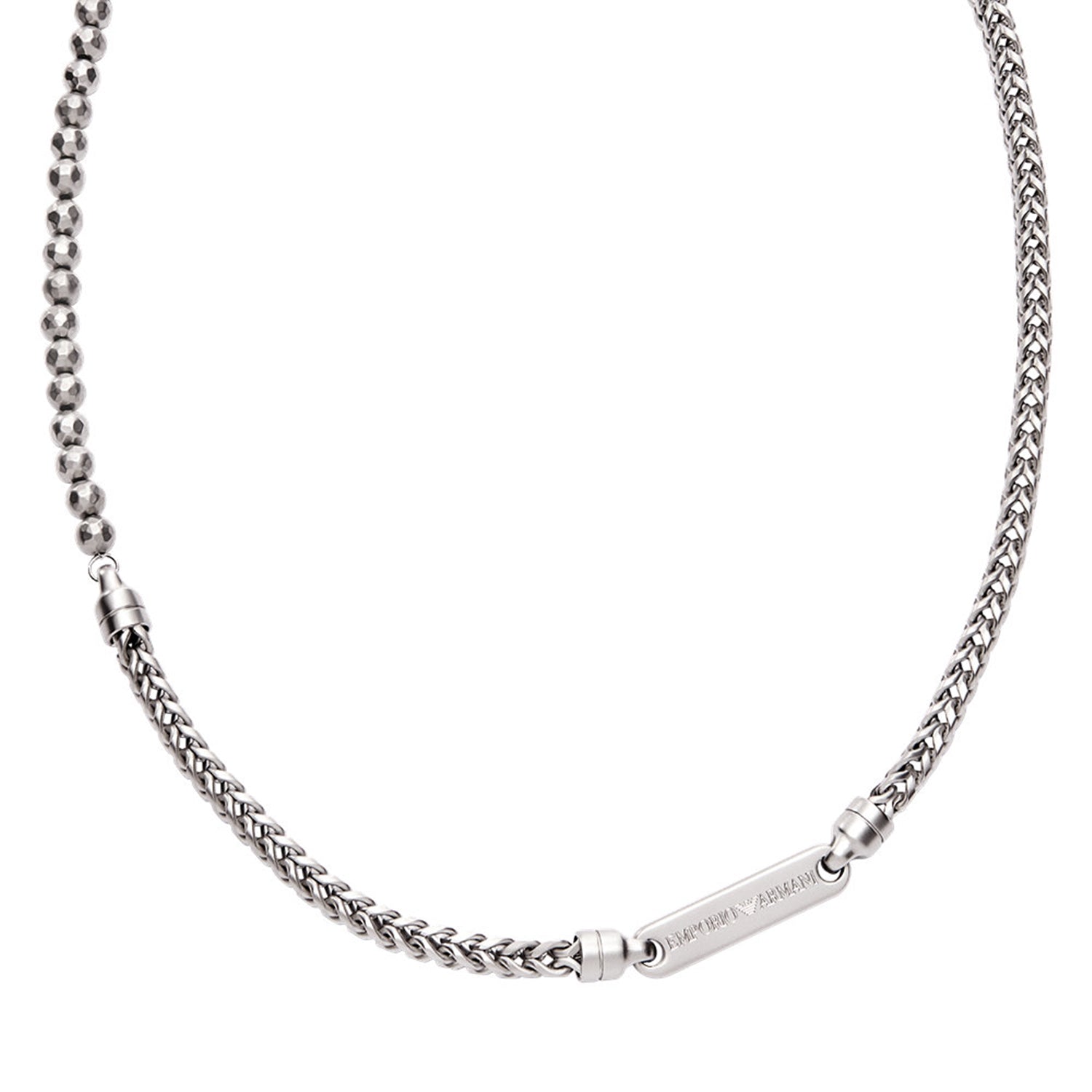 Emporio Armani Silver Coloured Necklace EGS3182040