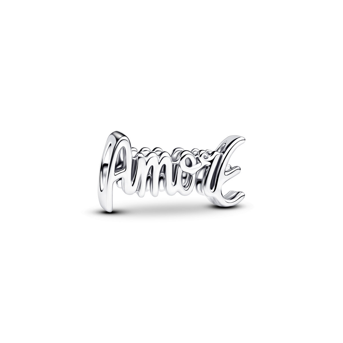 Pandora Moments 925 Sterling Silver Amore Script Charm 794434C00