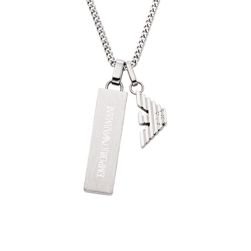Emporio Armani Stainless Steel Men's Necklace EGS3306040-zoom-