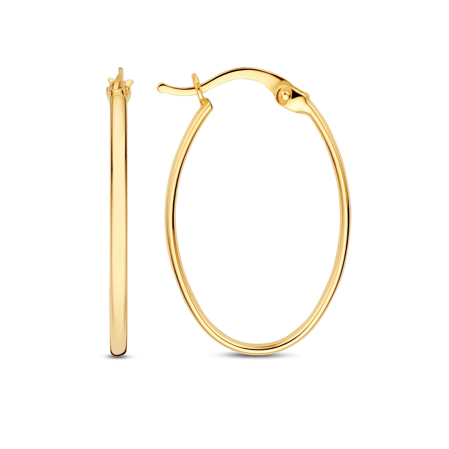Beloro Jewels La Rinascente Ornella 9 karat gold hoop earrings BO360101