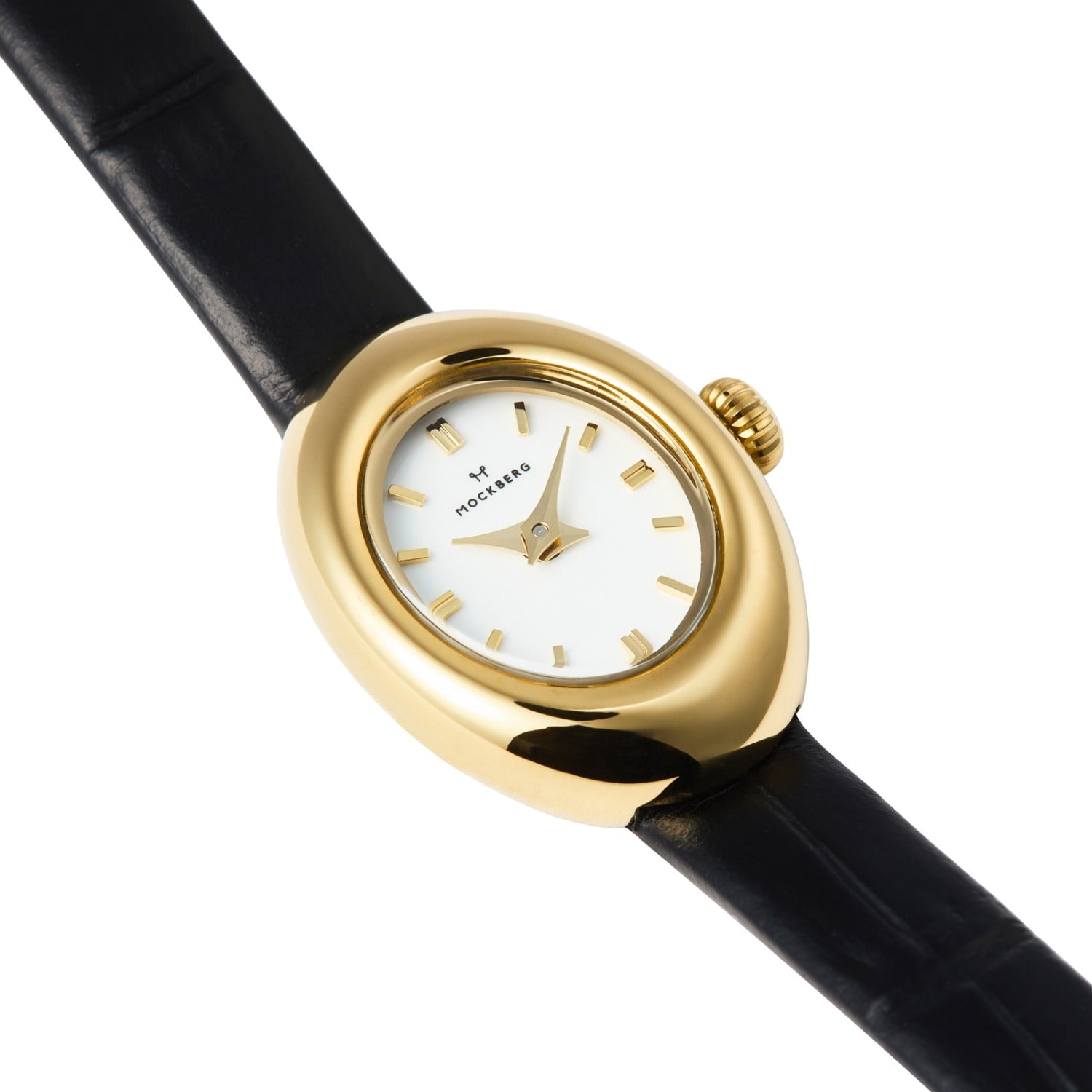 Mockberg Belle Oval Petite Leather Women's Watch MB1412