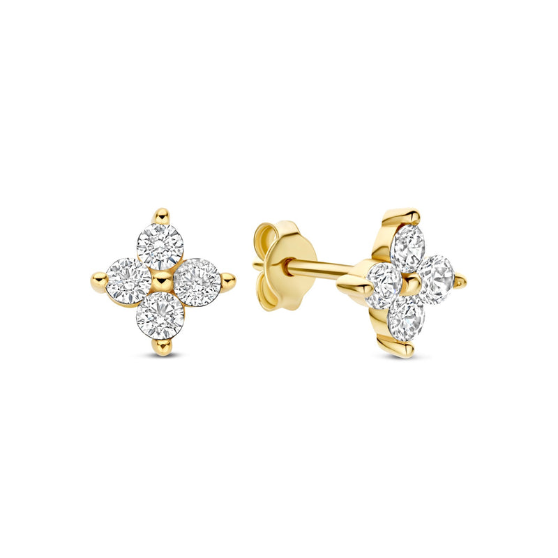 Isabel Bernard Le Marais Audrey Boucles d’oreilles en Or 14 Carats IB360290-zoom-