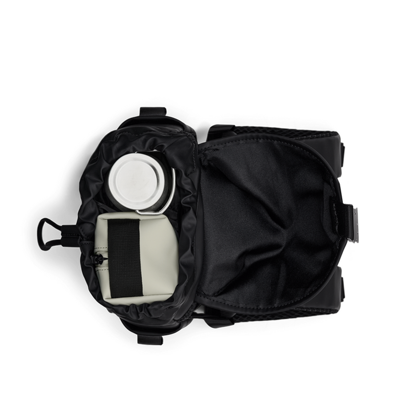 Rains Valera Black Bucket Backpack Mini R12870-01-zoom-