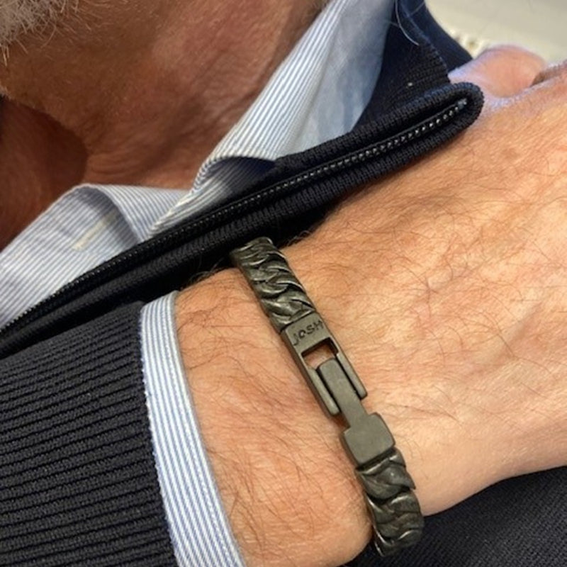 Josh Bracelet Noir 03538-BRA-VB/M-zoom-