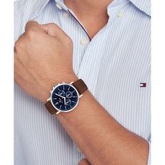 Tommy Hilfiger TYSON Blauw Heren Horloge TH1710585