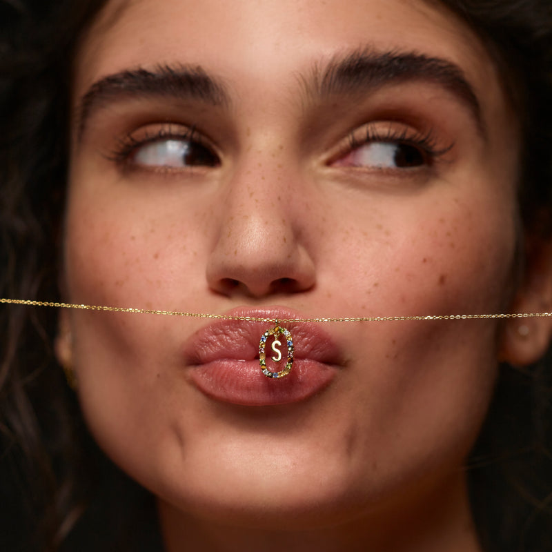 P D Paola Femmes Collier Plaqué or 14 carats CO01-281-U-zoom-