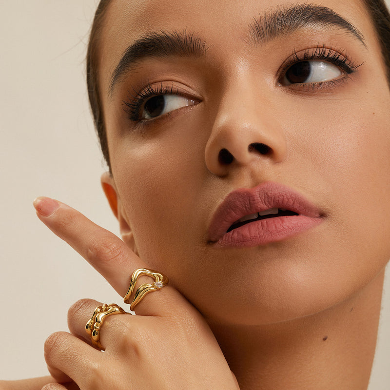 Ania Haie Taking Shape 925 Sterling Silver Ring 2002-AH-R050-01G-zoom-