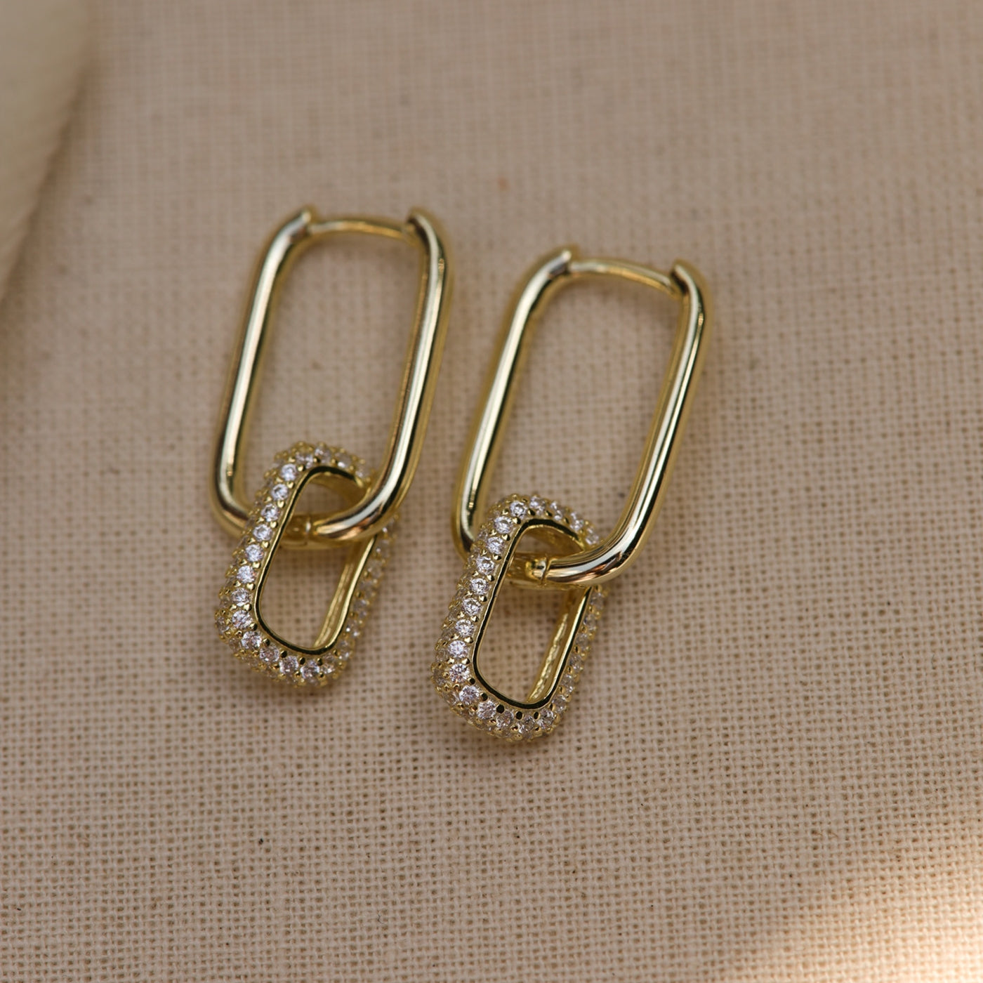 Karma Hoops Gold Hoop Earrings H232GP