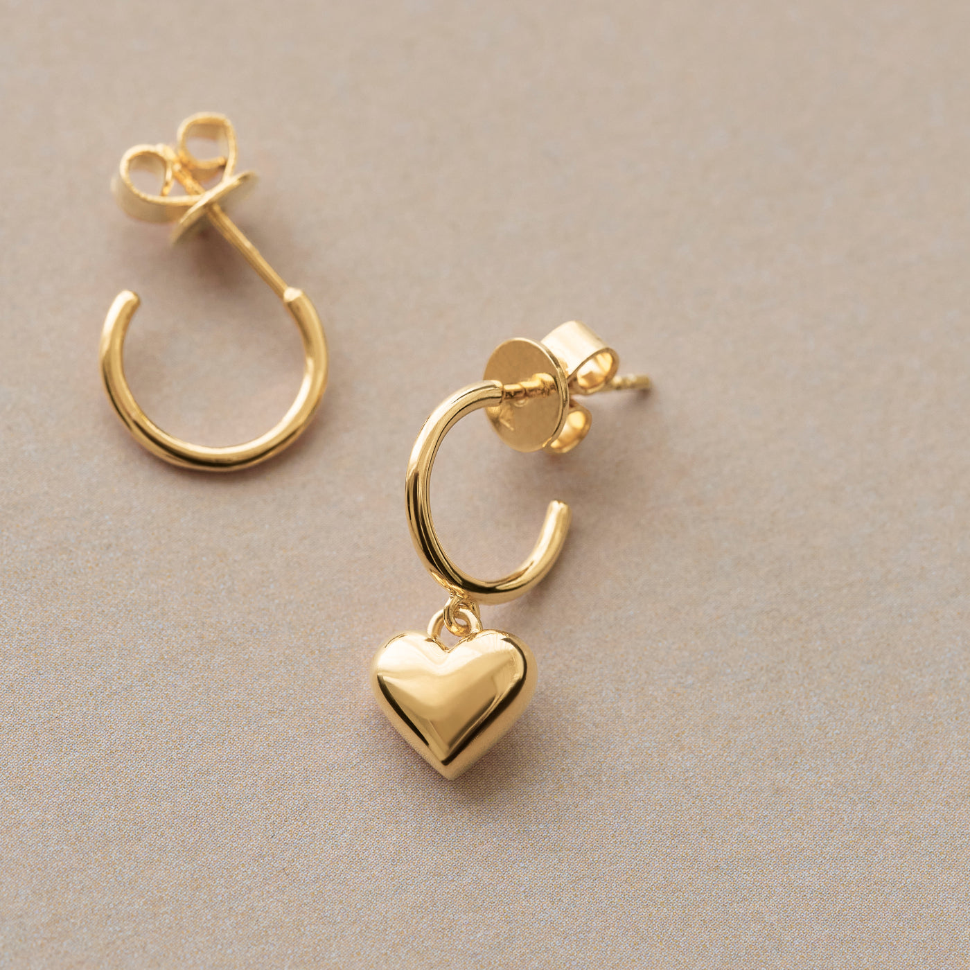 P D Paola Engrave Me 18 karat gold plated Ear Charms AR01-364-U