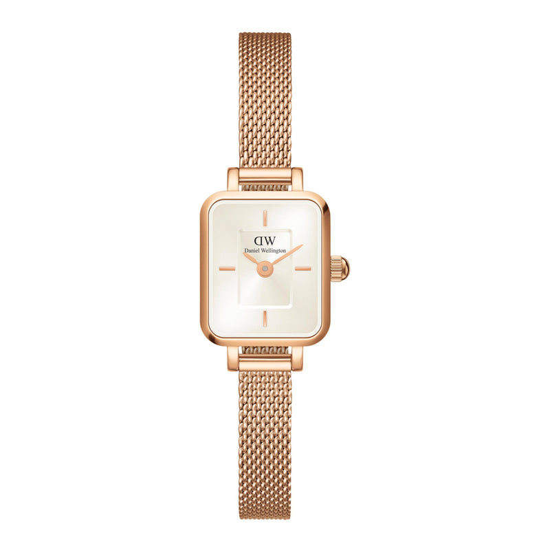 Daniel Wellington Quadro Femmes Montre Or rose DW00100651-zoom-
