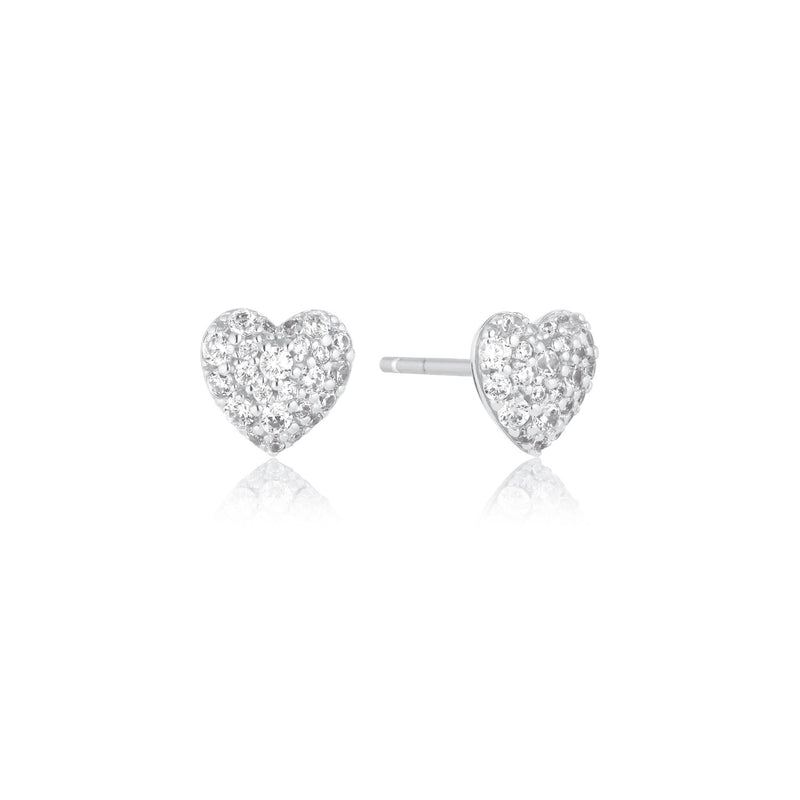Sif Jakobs Caro Silver Zirconia Earrings SJ-E72350-CZ-zoom-