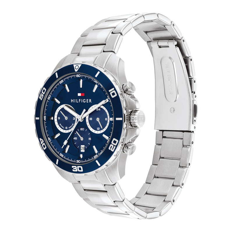 Tommy Hilfiger Jordan Hommes Montre Argent TH1792094-zoom-