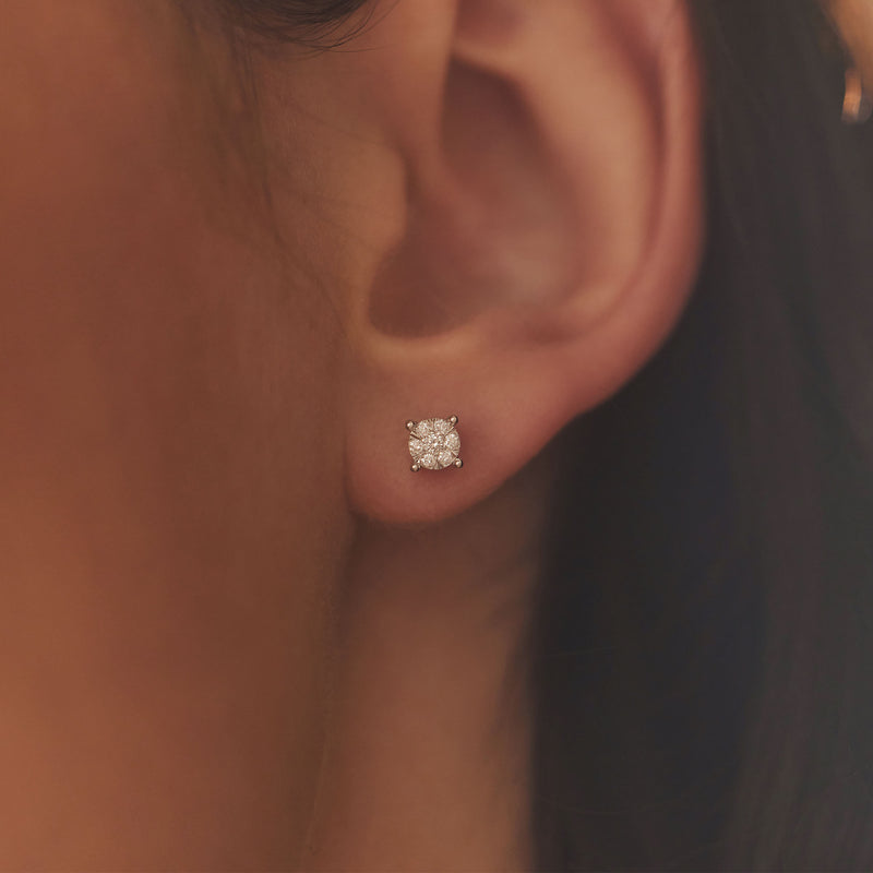 Isabel Bernard De la Paix Boucles d'oreilles Or blanc IBD360016-zoom-