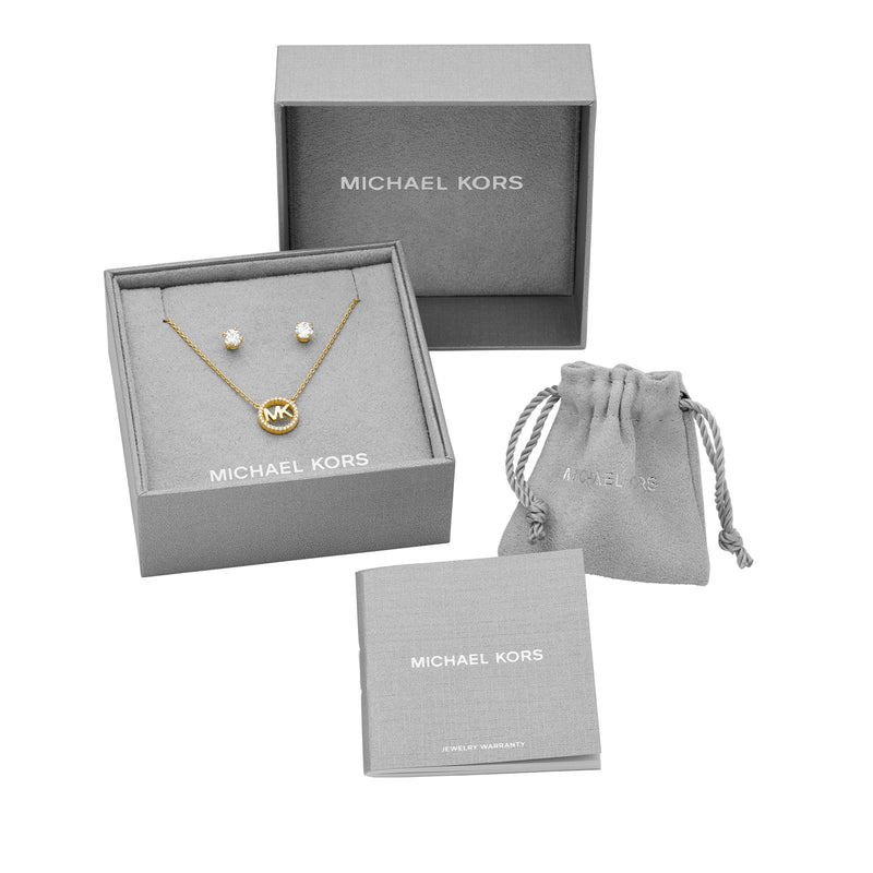 Michael Kors Femmes Coffret Cadeau Or MKC1260AN710-zoom-