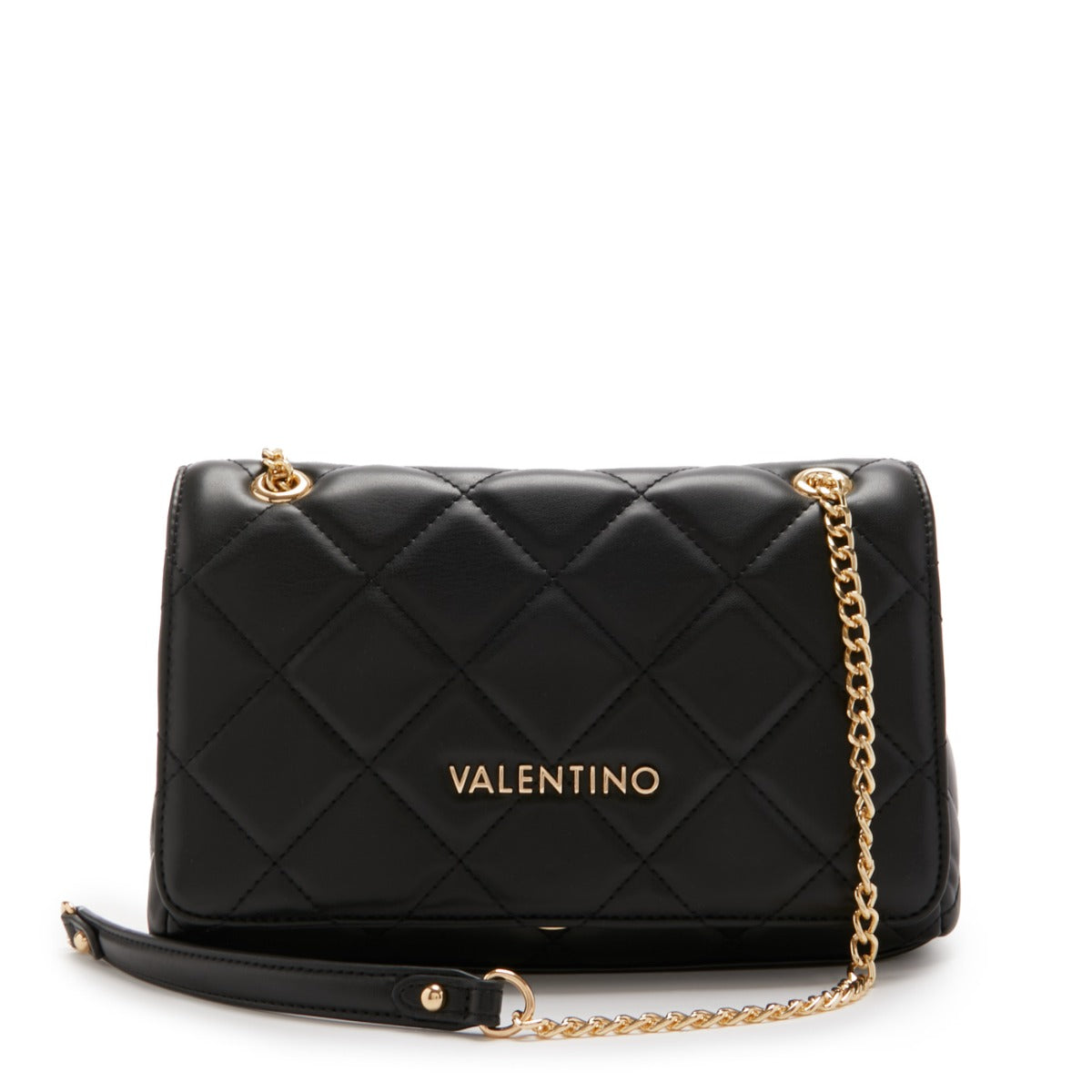 Valentino Bags Ocarina Black Shoulder Bag VBS3KK02RNERO