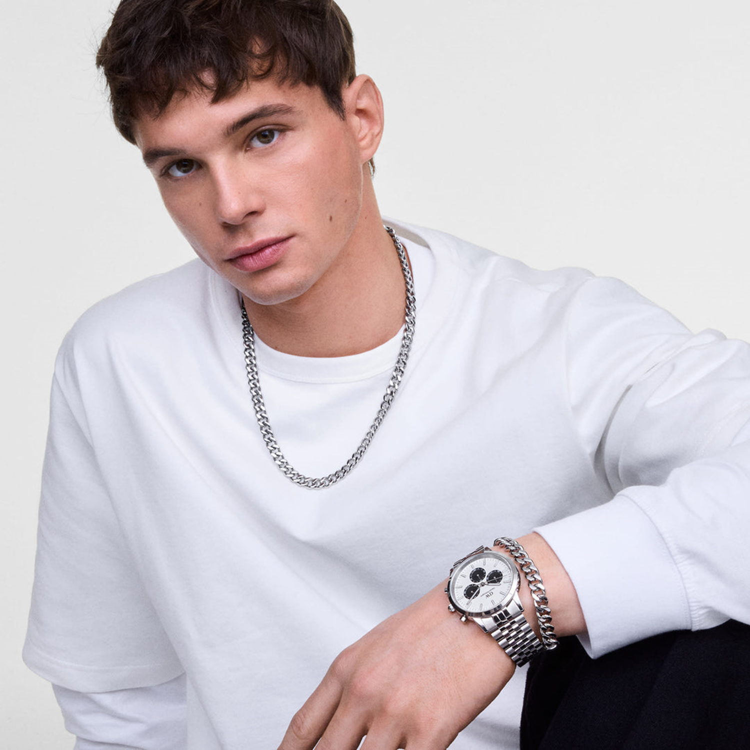 Daniel Wellington Iconic Chronograph White Men's Watch DW00100872