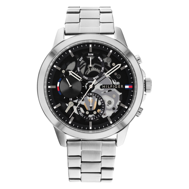 Tommy Hilfiger Hommes Montre Argent TH1710477-zoom-