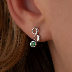 Violet Hamden Violet's Gift 925 Sterling Silver Bracelet and Ear Studs Giftset VH90061