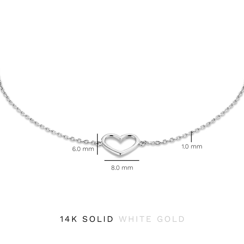 Isabel Bernard Saint Germain Amore Bracelet en Or blanc 14 carats IB320052-zoom-