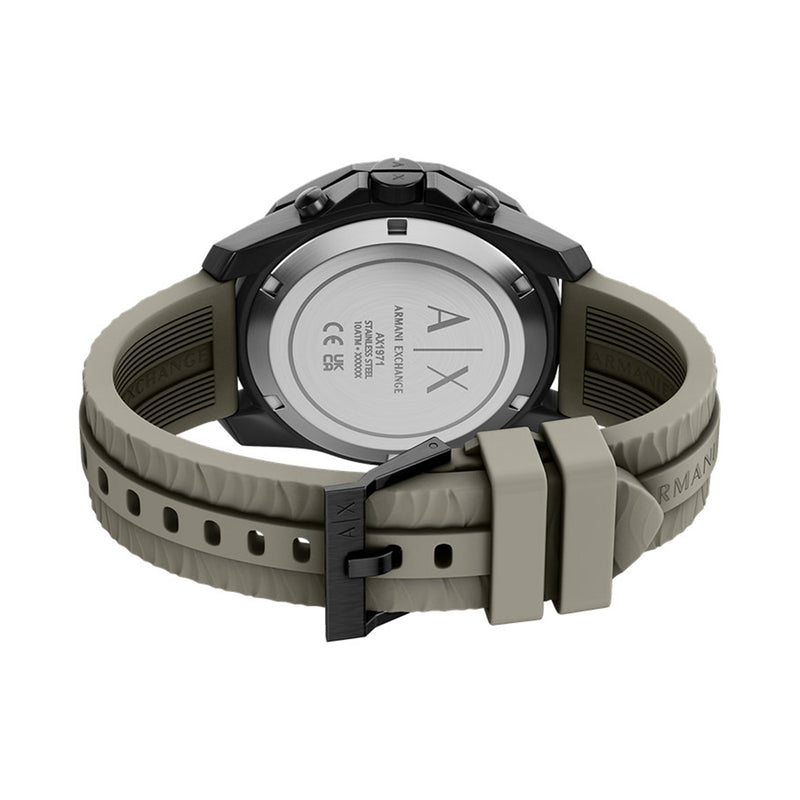 Armani Exchange Round Grey Dial Watch AX1971-zoom-