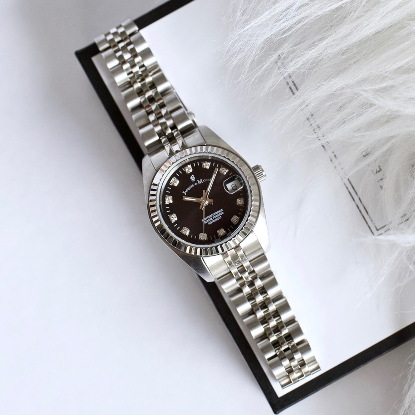 Jacques du Manoir Inspiration Silver Watch NRO.06